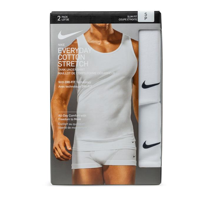 OJAM - Pivot - Nike Everyday Stretch Cotton Tank 2 Pack  Size S Mens