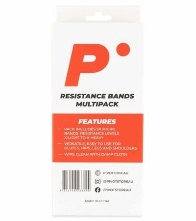 OJAM - Pivot - Pivot Accessories Resistance Bands Multipack - Rubber 5 Pack  Size OS Unisex