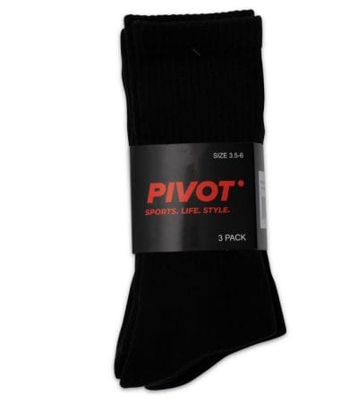 OJAM - Pivot - Pivot Socks Crew Sock 3 Pack  Size S Unisex