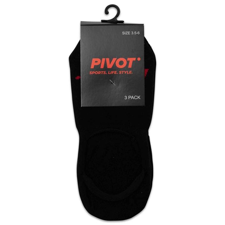 OJAM - Pivot - Pivot Socks Invisible Sock 3 Pack  Size S Unisex