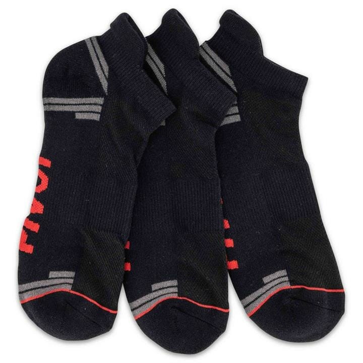 OJAM - Pivot - Pivot Socks Performance 3 Pack Black  Size S Unisex