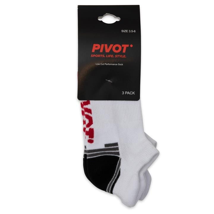 OJAM - Pivot - Pivot Socks Performance Sock 3 Pack  Size S Unisex