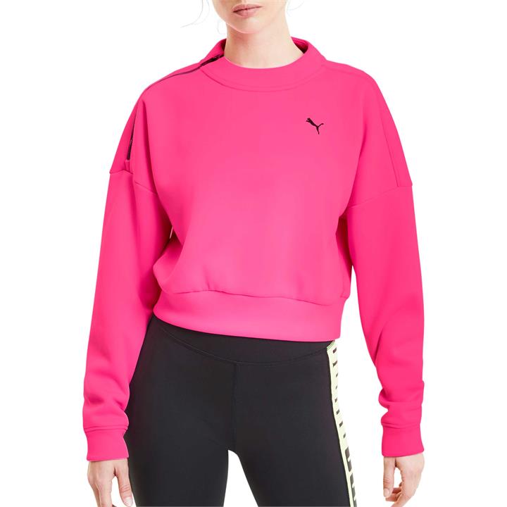 OJAM - Pivot - Puma Brave Zip Crew Neck Training Sweater  Size XS Womens