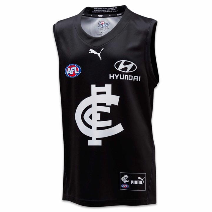 OJAM - Pivot - Puma Carlton Football Club Replica Home Guernsey  Size XS Unisex