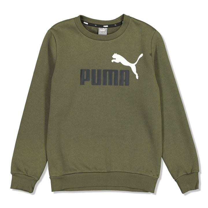 OJAM - Pivot - Puma Essentials+ 2 Colour Block Big Logo Crew Neck  Size XS Unisex