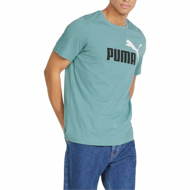 OJAM - Pivot - Puma Essentials+ 2 Colour Logo Tee  Size S Mens