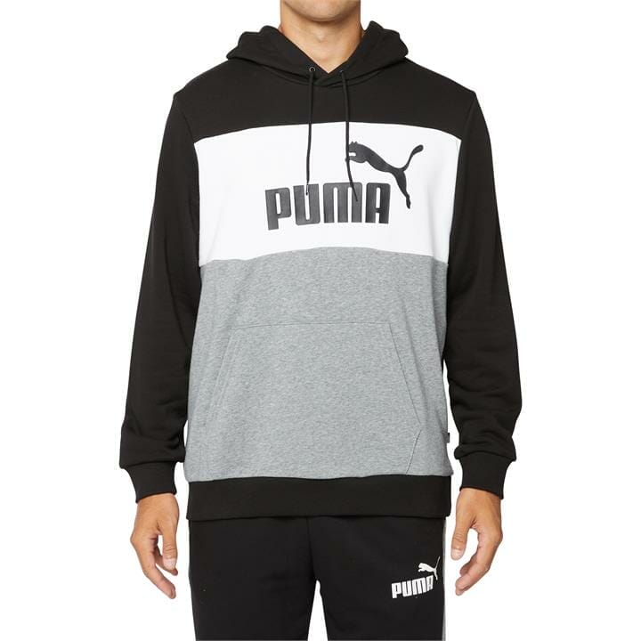 OJAM - Pivot - Puma Essentials+ Colorblock Hoodie  Size S Mens