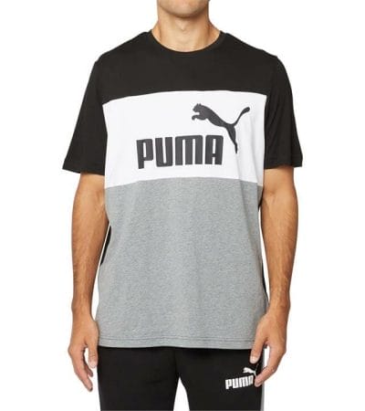 OJAM - Pivot - Puma Essentials+ Colour-Blocked Tee  Size S Mens