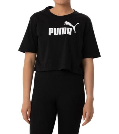 OJAM - Pivot - Puma Essentials+ Cropped Logo Tee  Size XS Womens