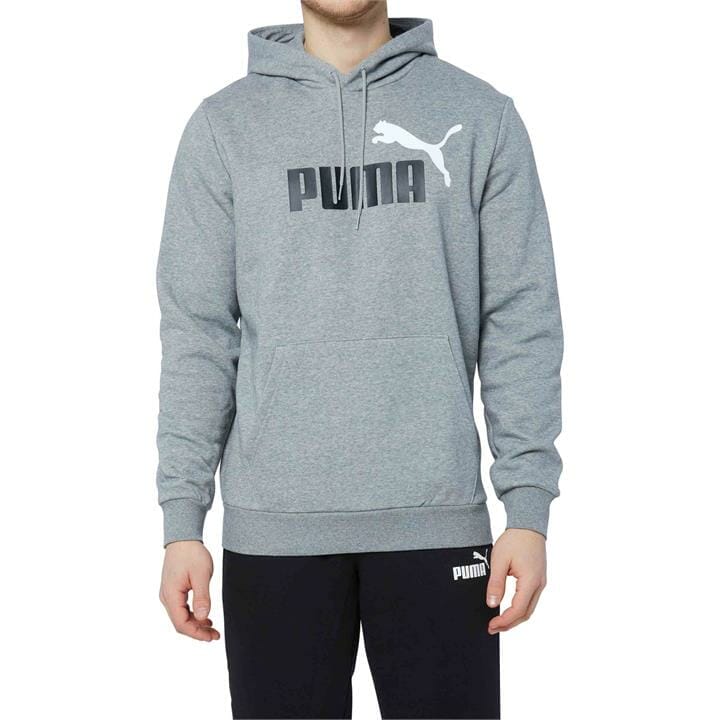 OJAM - Pivot - Puma Essentials+ Two-Tone Big Logo Hoodie  Size S Mens