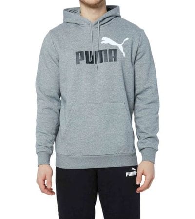OJAM - Pivot - Puma Essentials+ Two-Tone Big Logo Hoodie  Size S Mens