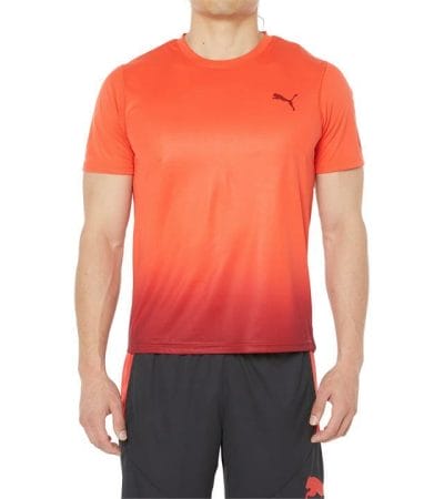 OJAM - Pivot - Puma Fade Printed Training Tee  Size S Mens