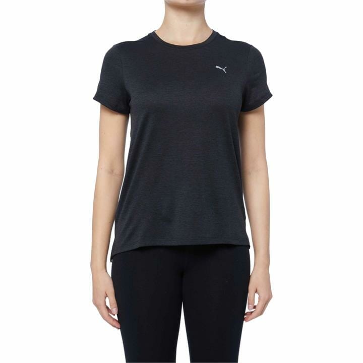 OJAM - Pivot - Puma Favourite Heather Short Sleeve Running Tee  Size XS Womens