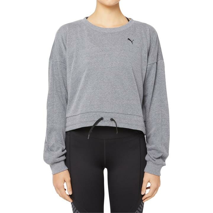 OJAM - Pivot - Puma French Terry Crew Neck Training Sweatshirt  Size XS Womens