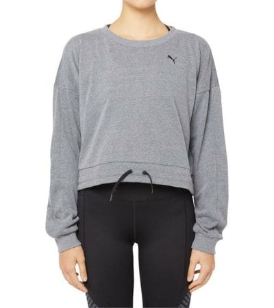OJAM - Pivot - Puma French Terry Crew Neck Training Sweatshirt Size XS Womens