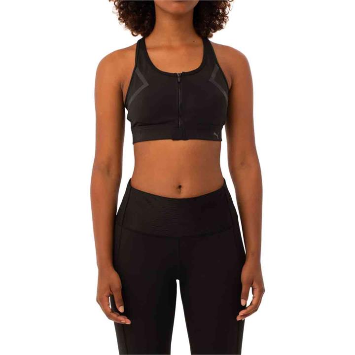 OJAM - Pivot - Puma Front Zip Sports Bra  Size XS Womens