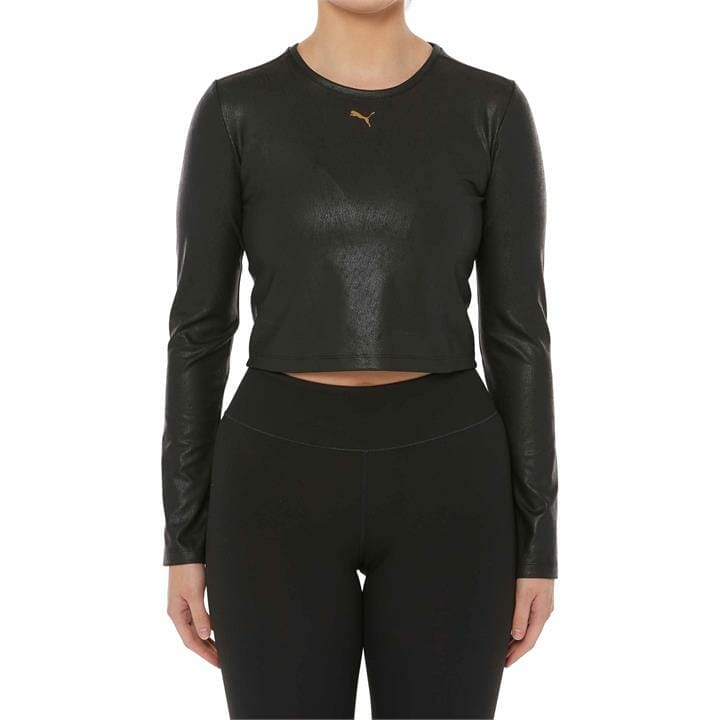 OJAM - Pivot - Puma Moto Fitted Long Sleeve Training Tee  Size XS Womens