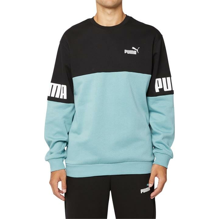 OJAM - Pivot - Puma Power Colourblock Crew  Size S Mens