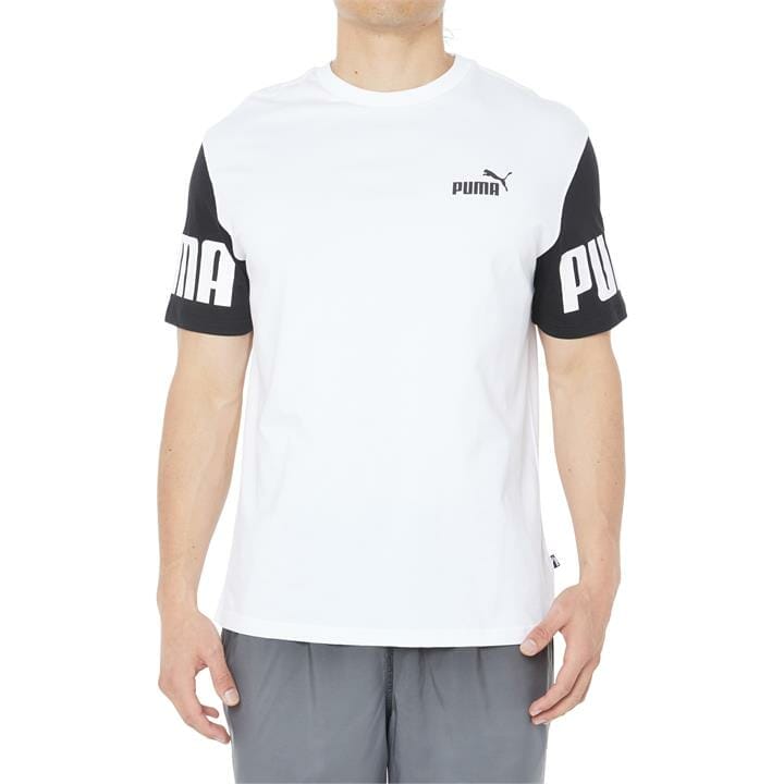 OJAM - Pivot - Puma Power Colourblock T-Shirt  Size S Mens