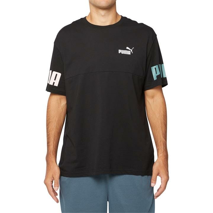 OJAM - Pivot - Puma Power Colourblocked Tee  Size S Mens