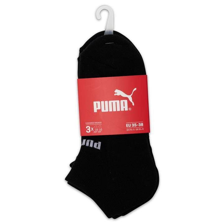 OJAM - Pivot - Puma Sneaker Cushioned Sock 3 Pack  Size S Unisex