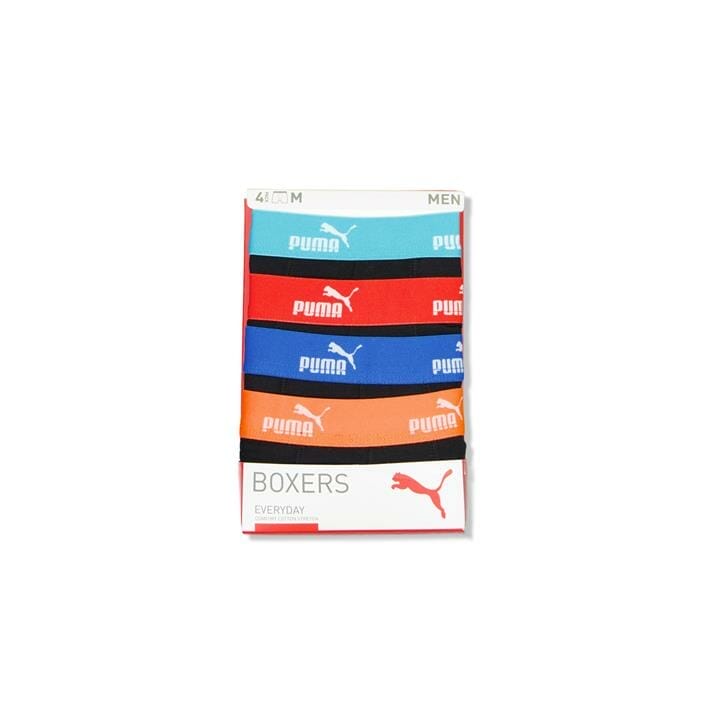 OJAM - Pivot - Puma Solid Boxer 4 Pack  Size S Unisex
