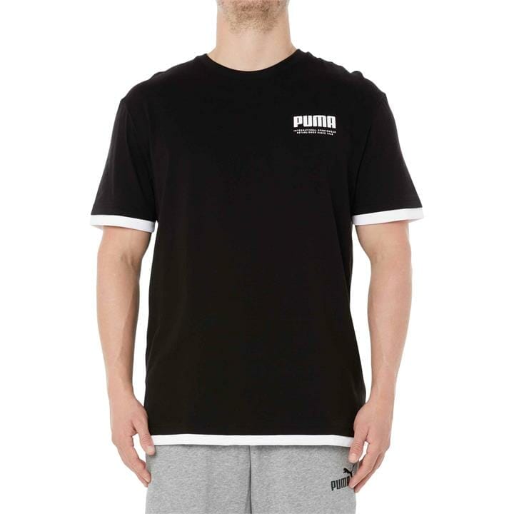 OJAM - Pivot - Puma Summer Court Elevated Tee  Size S Mens