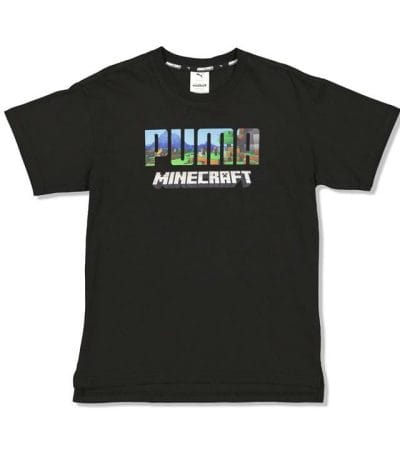 OJAM - Pivot - Puma X Minecraft Relaxed Youth Tee Size XS Unisex