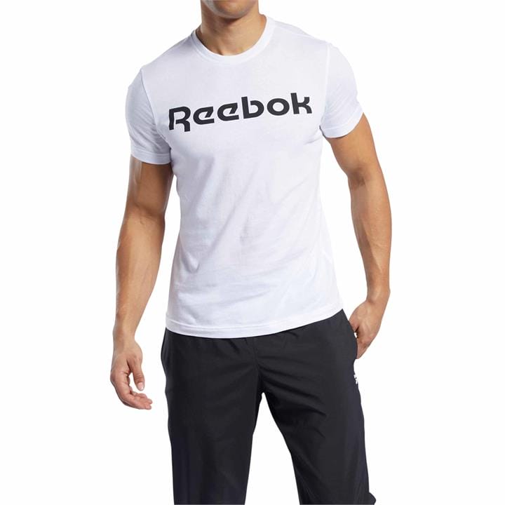 OJAM - Pivot - Reebok Graphic Series Linear Logo Tee  Size XS Mens