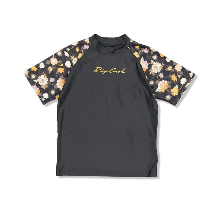 OJAM - Pivot - Ripcurl Short Sleeve Rash Vest  Size 8 Unisex