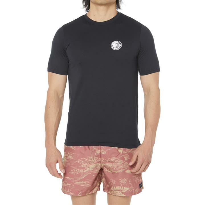 OJAM - Pivot - Ripcurl Wettie Logo Short Sleeve Uv Tee  Size S Mens