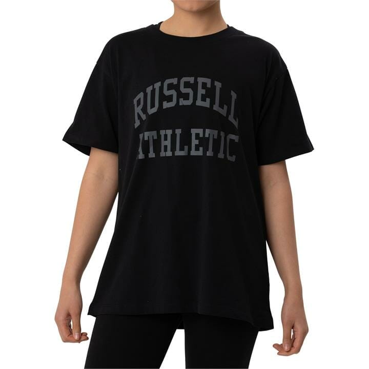 OJAM - Pivot - Russell Athletic Arch Logo Boyfriend Tee  Size 8 Womens