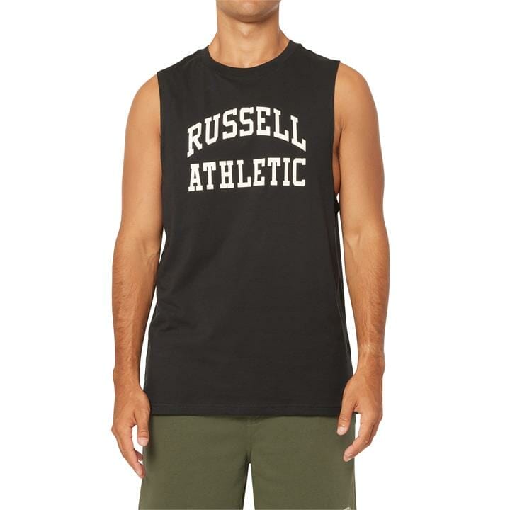 OJAM - Pivot - Russell Athletic Arch Logo Muscle Tank  Size S Mens