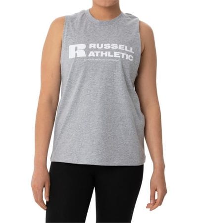 OJAM - Pivot - Russell Athletic Bar Logo Tank  Size 8 Womens