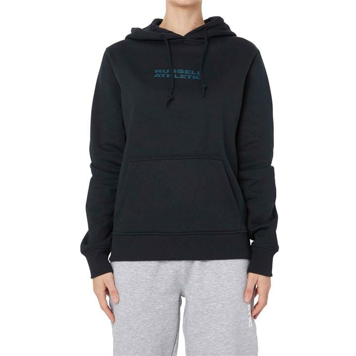 OJAM - Pivot - Russell Athletic Block Logo Hoodie  Size 8 Womens