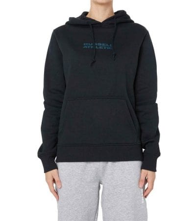 OJAM - Pivot - Russell Athletic Block Logo Hoodie  Size 8 Womens