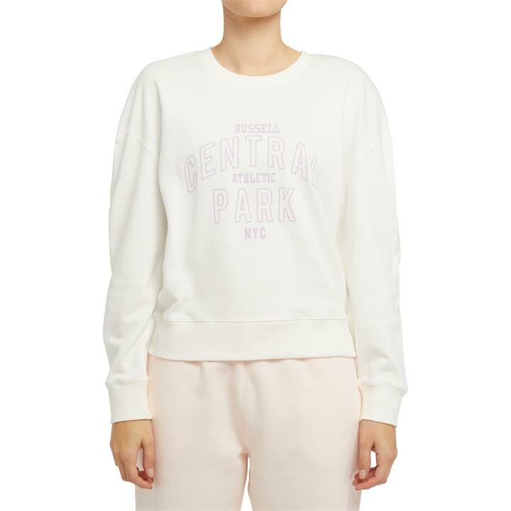 OJAM - Pivot - Russell Athletic Central Park Drop Shoulder Sweatshirt  Size 8 Womens