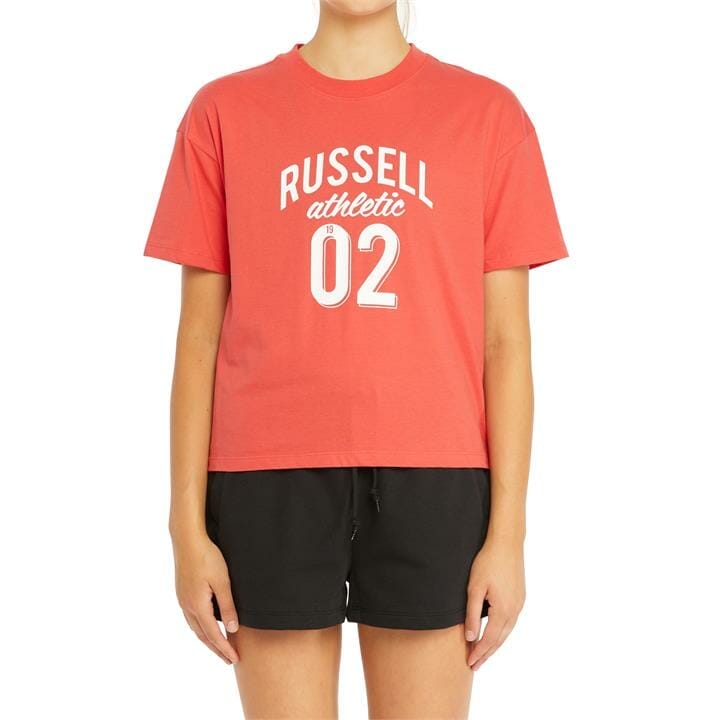 OJAM - Pivot - Russell Athletic Drop Shoulder Tee  Size 8 Womens