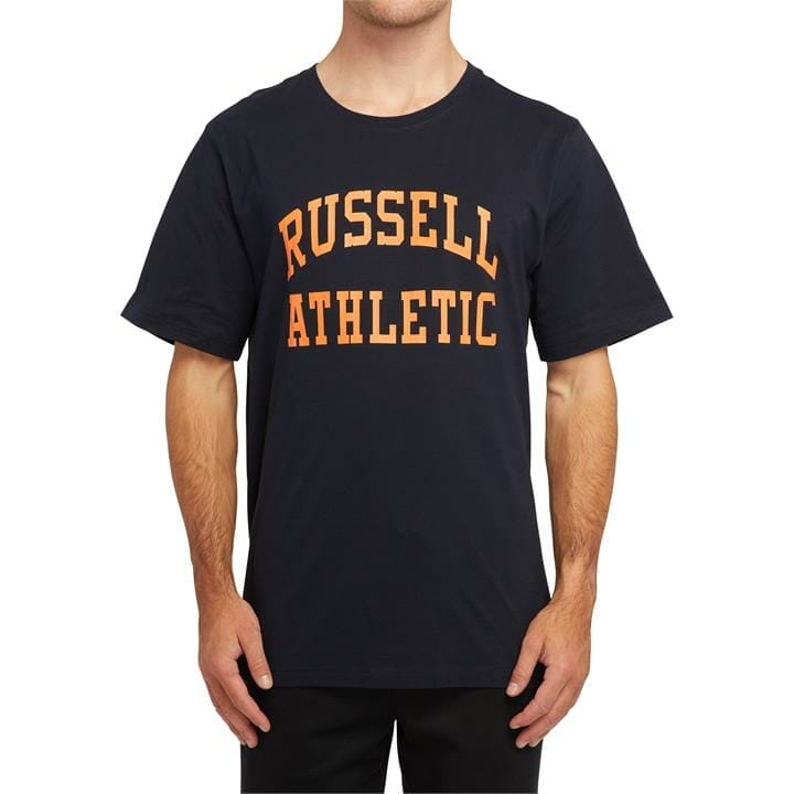 OJAM - Pivot - Russell Athletic Russell Arch Logo Crew Tee  Size S Mens