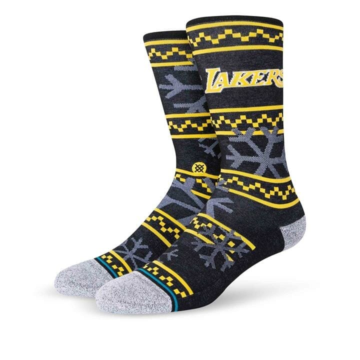 OJAM - Pivot - Stance Socks Lakers Frosted 2  Size L Unisex