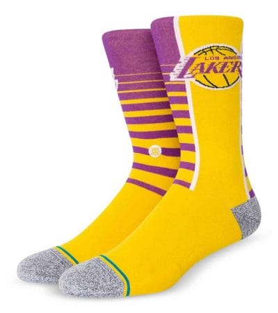 OJAM - Pivot - Stance Socks Lakers Gradient  Size M Unisex