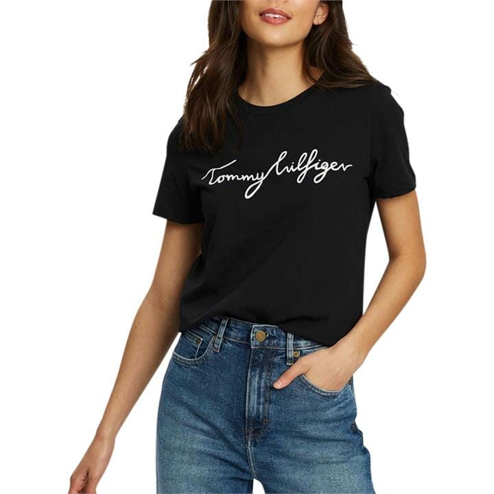 OJAM - Pivot - Tommy Hilfiger Heritage Crew Neck Graphic Tee  Size XS Womens